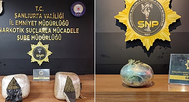 Şanlıurfa'da uyuşturucu operasyonu: İki gözaltı