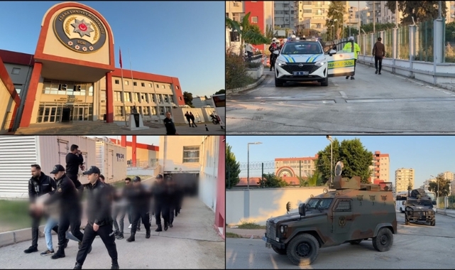 Şanlıurfa dahil 16 ilde &#039;Kuyu-37&#039; operasyonlarında yakalanan 282 zanlı adliyede