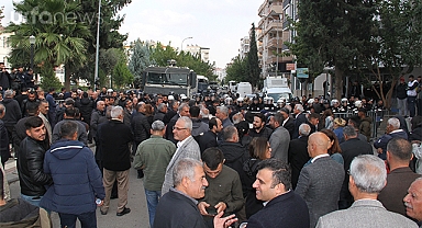 Şanlıurfa'daki kayyum protestosunda gözaltına alınanlar adliyede