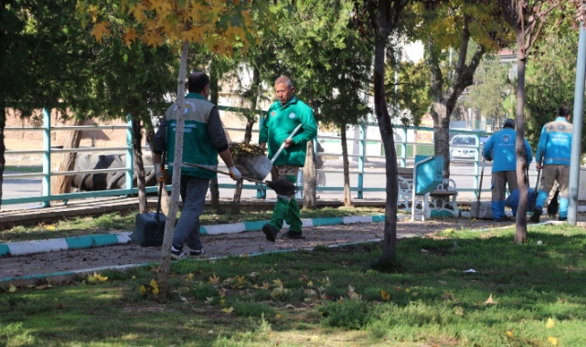 Haliliye Belediyesi'nin parklarda çalışmaları sürüyor