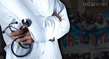 Şanlıurfa'da greve katılan sağlıkçıların maaşında kesinti yapıldı