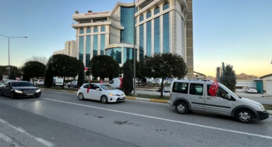 Şanlıurfa'da Filistin'e destek konvoyu düzenlendi