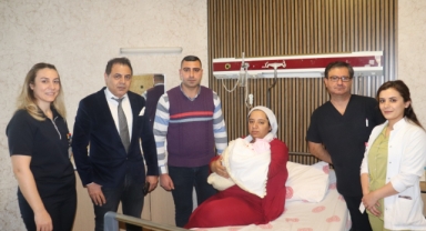 Şanlıurfalı kadının anne olmaya hayali 13 yıl sonra gerçekleşti