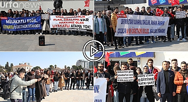 Atama bekleyen öğretmenler Şanlıurfa'da eylem yaptı