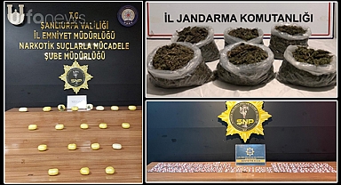Şanlıurfa'da 11 kilo uyuşturucu ele geçirildi: Çok sayıda gözaltı
