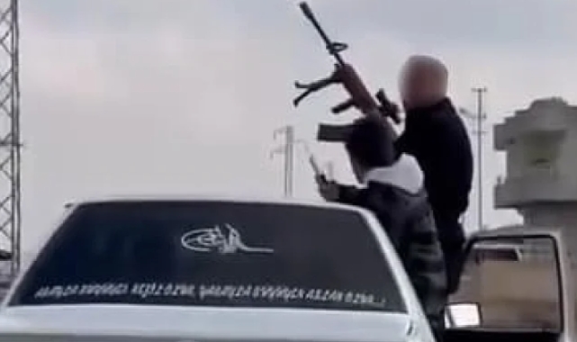Şanlıurfa&#039;da düğün konvoyunda havaya ateş eden şüpheli yakalandı