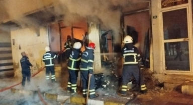 Şanlıurfa'da iki işyerinde yangın