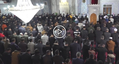 Şanlıurfa'da ilk teravih namazı kılındı