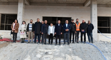 Vali Şıldak, yeni hükümet konaklarında incelemede bulundu