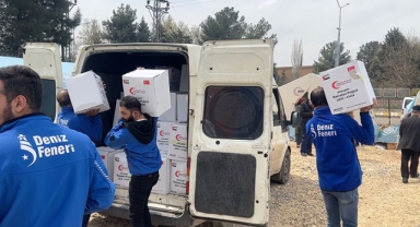 BAE'den Şanlıurfa'daki ihtiyaç sahibi ailelere gıda kolisi desteği