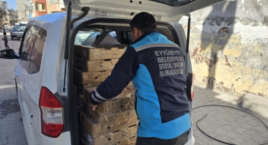 Eyyübiye'de yetim aileleri unutulmuyor