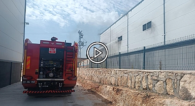 Şanlıurfa'da ampul fabrikasında yangın