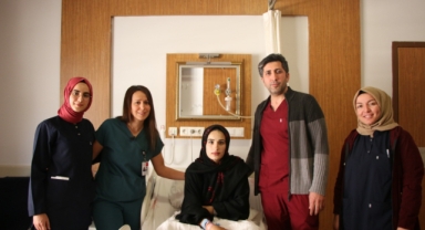 Şanlıurfa'da bir çift beşiz bebek sahibi oldu