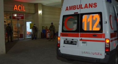 Şanlıurfa'da otomobil ile motosiklet çarpıştı: 1 yaralı