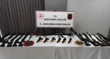 Şanlıurfa'da silah kaçakçılığı operasyonu: 14 şüpheli yakalandı