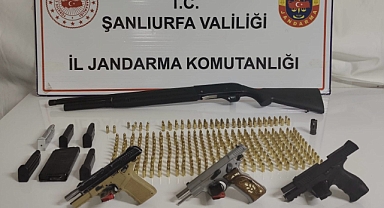 Şanlıurfa'da silah operasyonu: Gözaltılar var