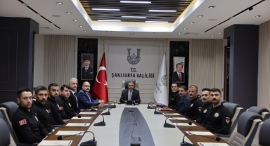 ŞUAK ekibinden Şanlıurfa Valisi Şıldak'a ziyaret