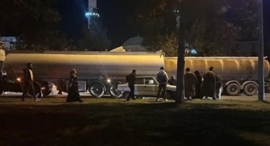 Viranşehir'de tır ile otomobil çarpıştı: 1 yaralı