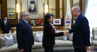 Cumhurbaşkanı Erdoğan, DEM Parti heyetini kabul etti