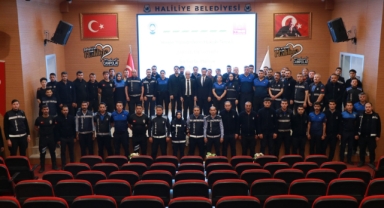 Haliliye Belediyesi'nde zabıtalara mevzuat eğitimi verildi