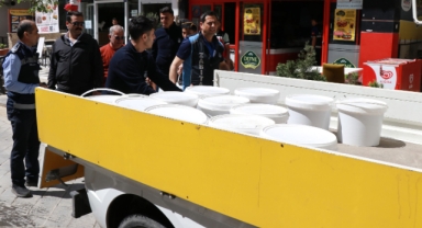 Haliliye'de denetimler esnasında 247 kg salçaya el konuldu