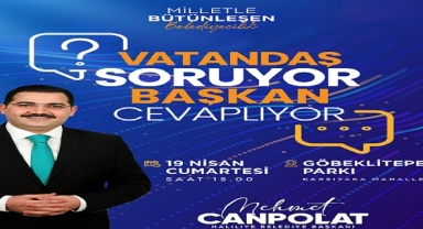 Haliliye'de halk buluşmaları Göbeklitepe parkında olacak