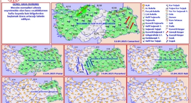 Meteoroloji duyurdu: Hafta başında havalara dikkat