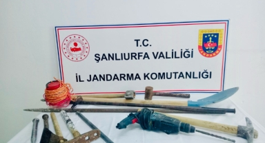 Şanlıurfa'da define avcıları suçüstü yakalandı