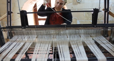 Şanlıurfa'da ehram dokuması yeniden canlanıyor