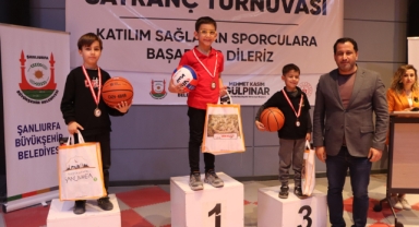 Şanlıurfa'da satranç turnuvası ödül töreni ile sona erdi