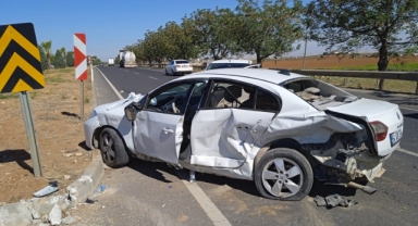 Şanlıurfa - Mardin yolunda kaza: 5 yaralı