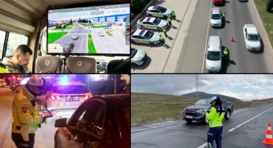 369 bin 457 sürücüye ışık ihlali cezası
