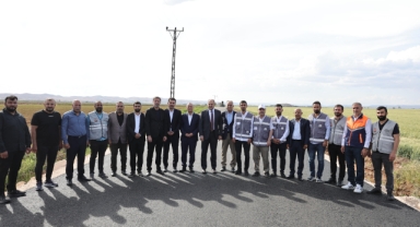 Gülpınar, yol çalışmalarını inceledi