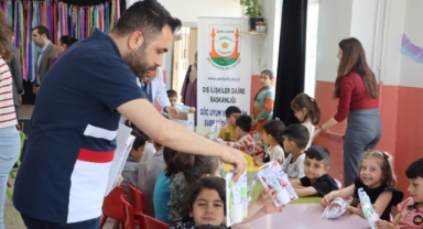 Büyükşehir'den miniklere ağız ve diş bakımı eğitimi