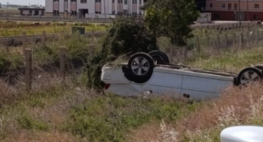 Şanlıurfa-Akçakale yolunda kaza: 1 yaralı 