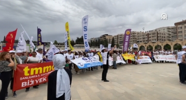 Şanlıurfa'da 1 Mayıs kutlamalarının adresi Rabia Meydanı oldu