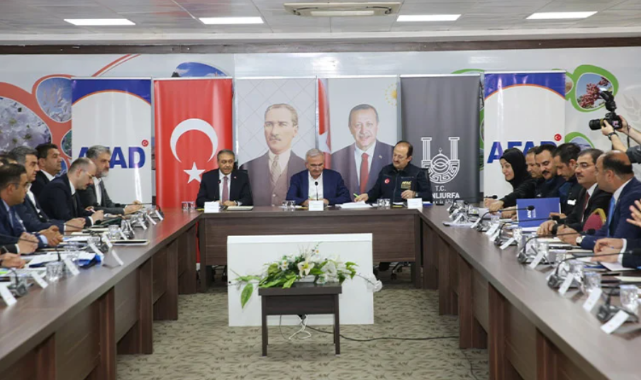 Şanlıurfa'da AFAD değerlendirme toplantısı yapıldı