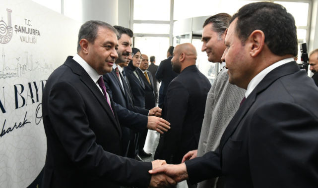 Şanlıurfa'da bayramlaşma programı belli oldu! 