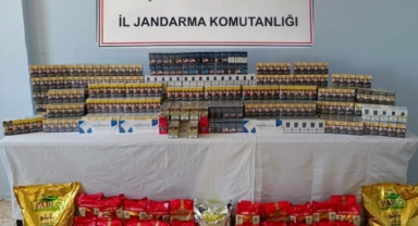 Şanlıurfa'da kaçak sigara, puro ve kaçak çay ele geçirildi