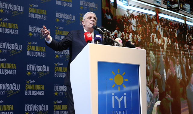 Şanlıurfa&#039;da konuşan Dervişoğlu: Devletle millet barışmalıdır