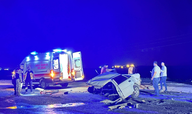Şanlıurfa'da tır ile otomobil çarpıştı: 1 ölü, 1 ağır yaralı