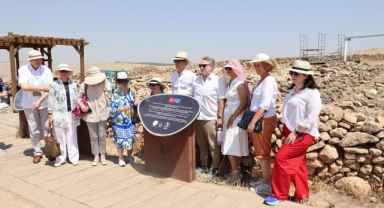AB Büyükelçisi Ossowski, Göbeklitepe'den barış mesajı verdi