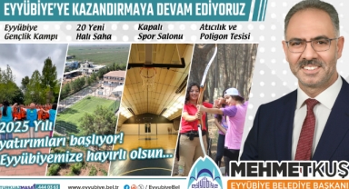 Eyyübiye'de gençliğe dev yatırım