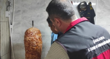 Şanlıurfa'da bayat döner satmak isteyen işletmeye ceza