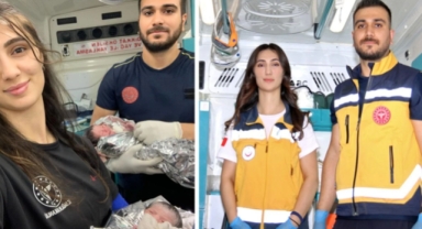 Şanlıurfa'da bir kadın ambulansta ikiz bebek dünyaya getirdi