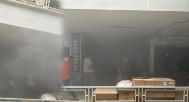 Şanlıurfa'da iş merkezinde korkutan yangın!