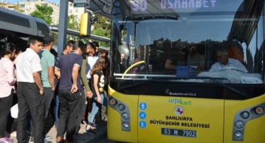 Şanlıurfa'da sınava girecek öğrencilere ulaşım ücretsiz