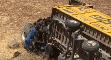 Şanlıurfa'da traktör devrildi: 2 kişi öldü