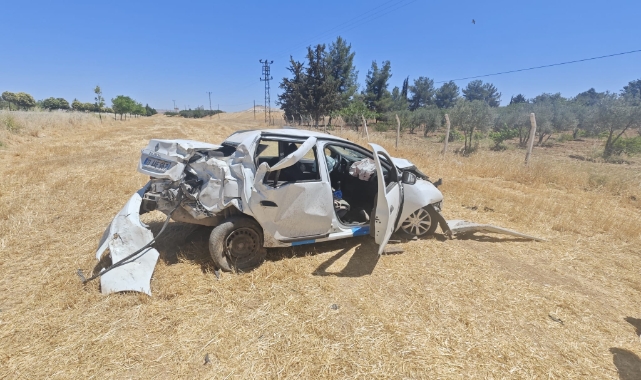 Şanlıurfa-Diyarbakır yolunda trafik kazası: 2 kişi yaralandı