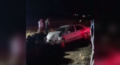 Siverek'te otomobil şarampole devrildi: 2 yaralı